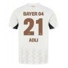 Bayer Leverkusen Amine Adli #21 Bortatröja 2024-25 Korta ärmar